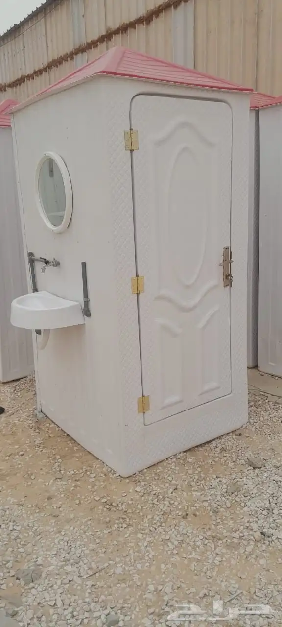 حمامات متنقلة فايبر جلاس 10