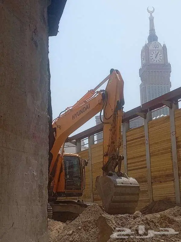 بوكلين حفار للايجار مكة 0