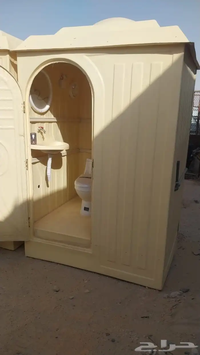 حمامات متنقلة فايبر جلاس 12