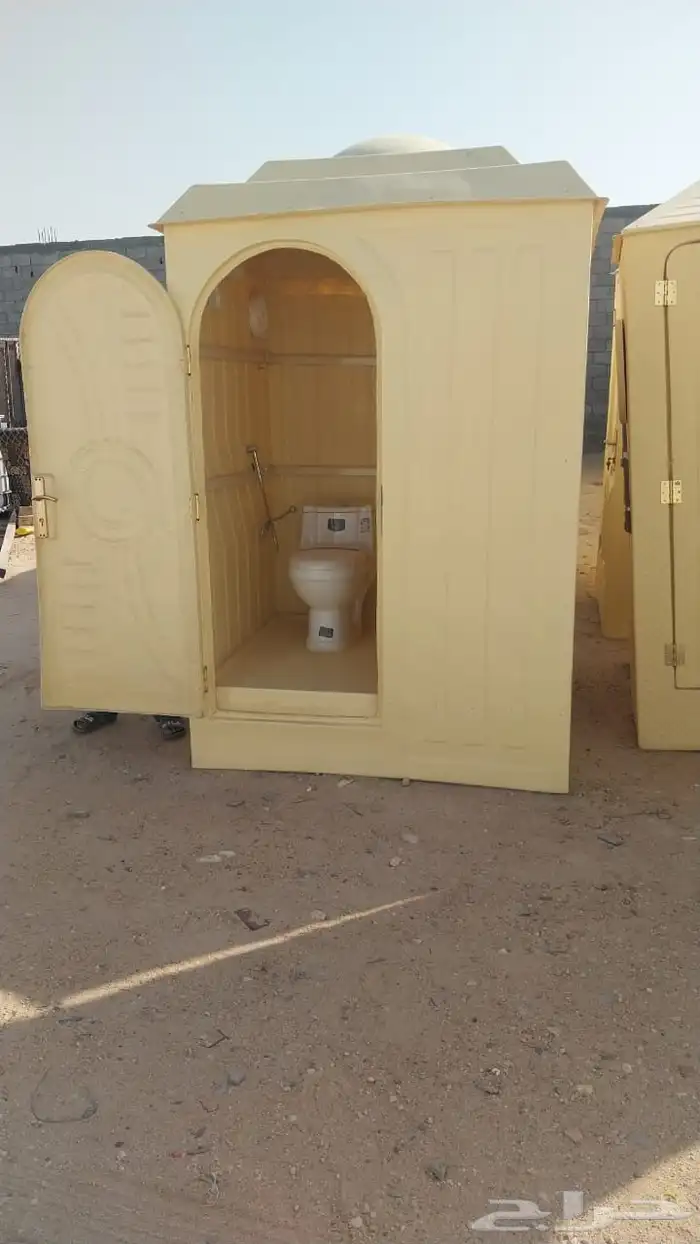 حمامات متنقلة فايبر جلاس 11