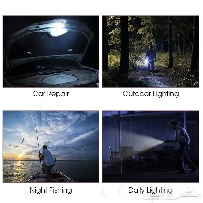 كشاف 360 الأصلي مع بطارية مجانيه 3