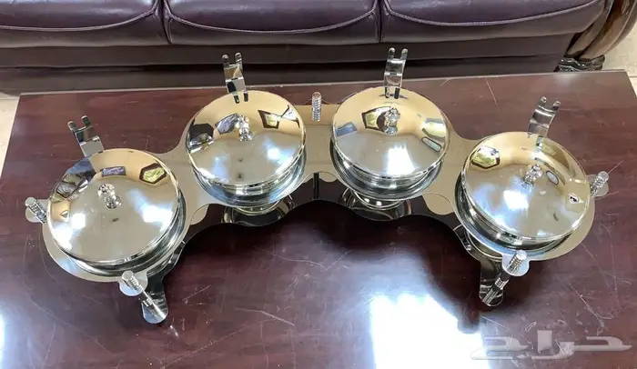 طقم سخان دائري مكون من 4 سخانات فضي 3