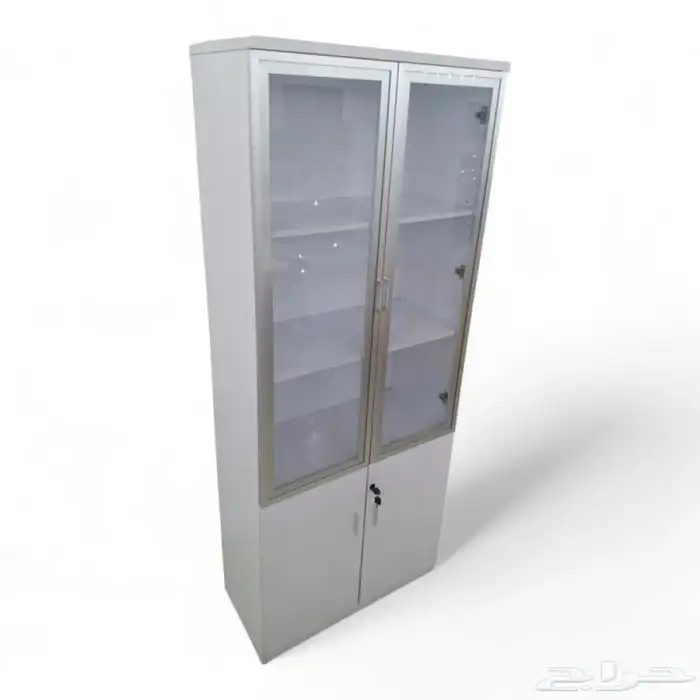 مودرن فخم مكتب ابيض إداري دولاب مكتبي طاولة خدمة كرسي و كنب 10