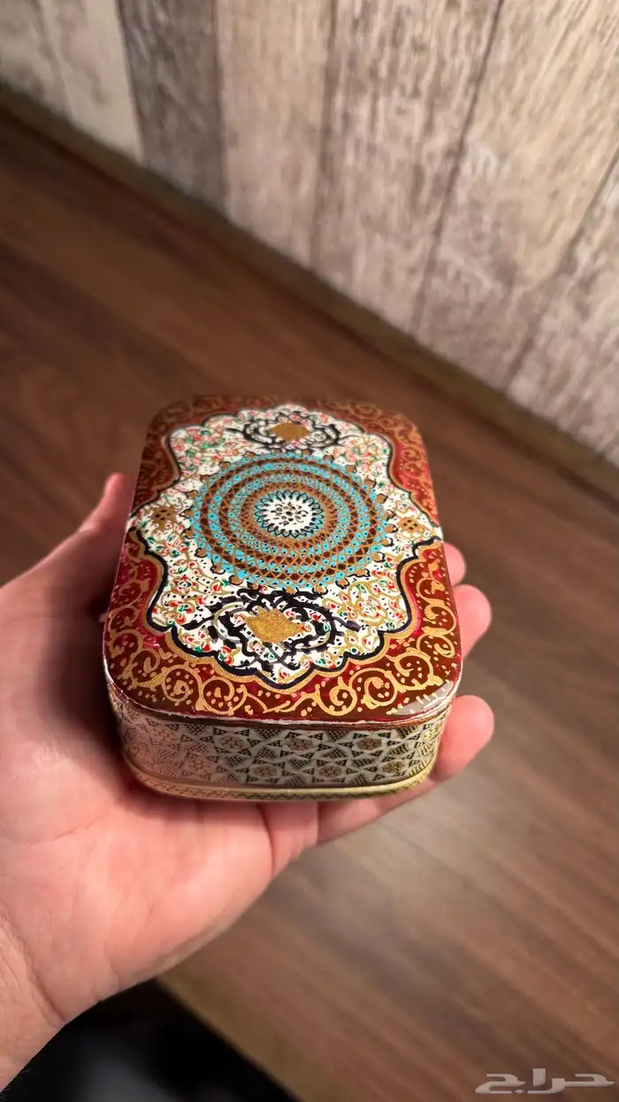 صندوق فاخر نقش يدوي 4