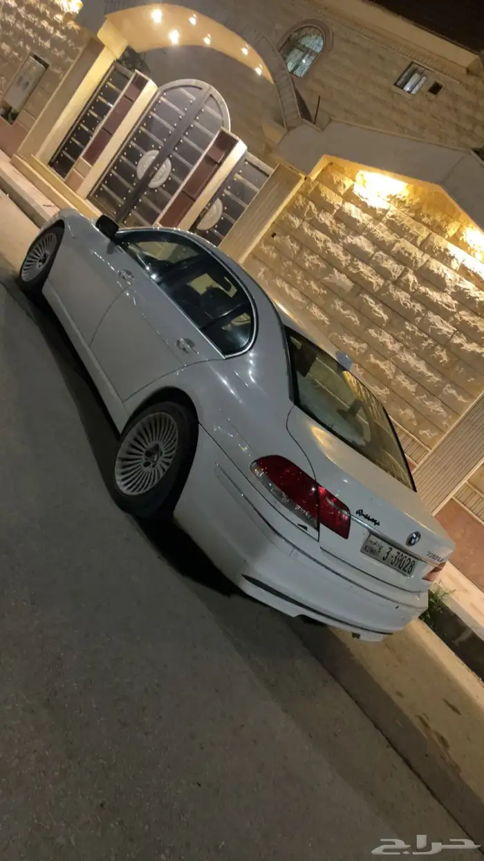 تشليح بي ام bmw 730 كويتية 8