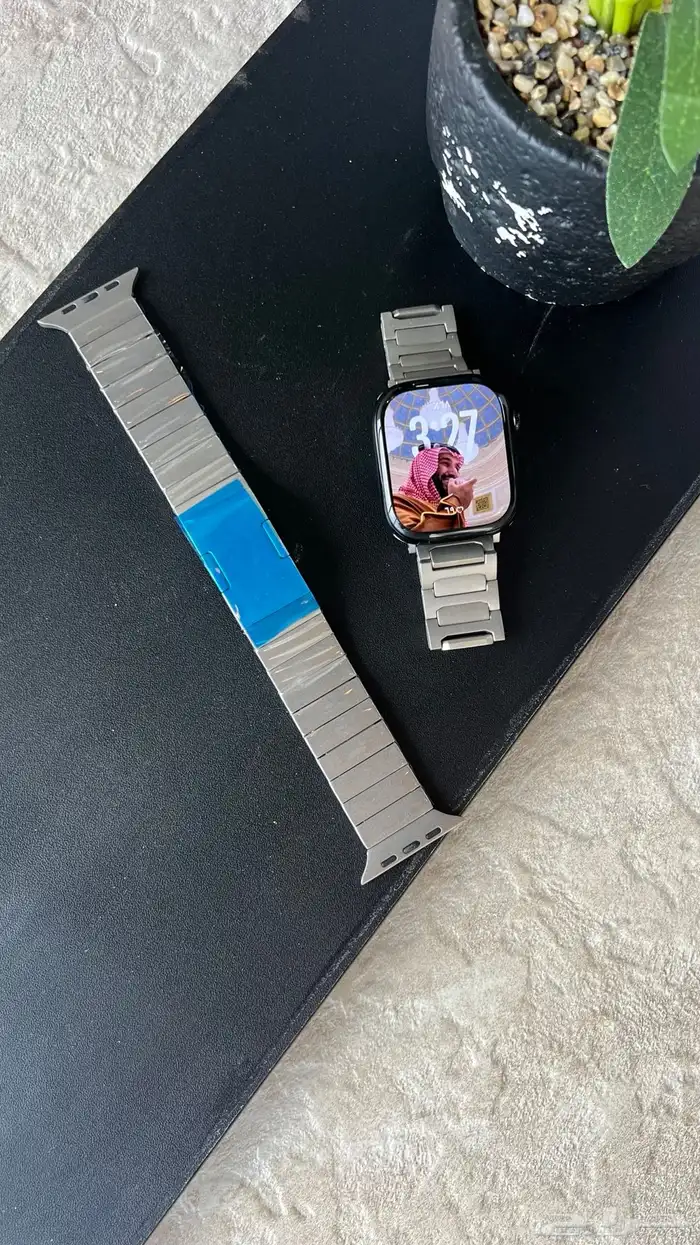 سوار تيتانيوم أصلي لساعة Apple Watch - جودة فاخرة 1