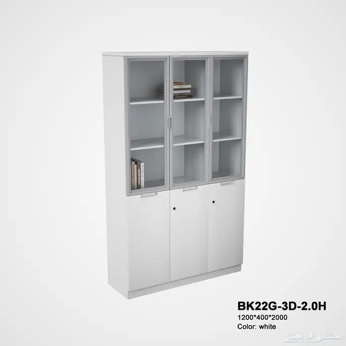 مودرن فخم مكتب ابيض إداري دولاب مكتبي طاولة خدمة كرسي و كنب 26