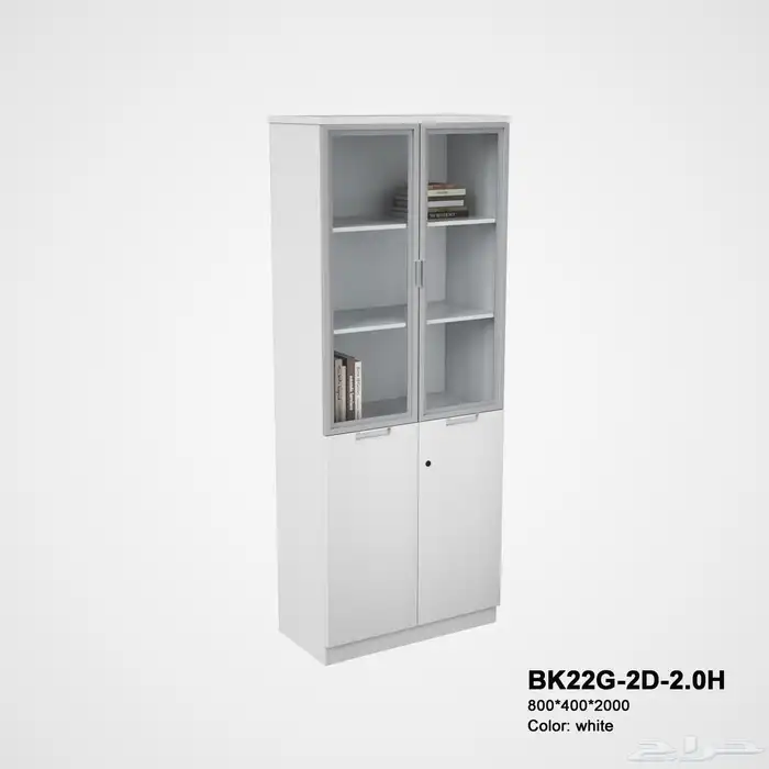 مودرن فخم مكتب ابيض إداري دولاب مكتبي طاولة خدمة كرسي و كنب 27