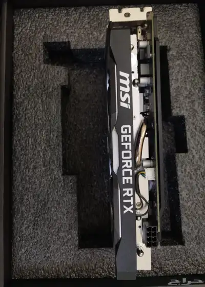 بطاقة الرسوميات MSI RTX 2060   جديدة تقريب ا 2
