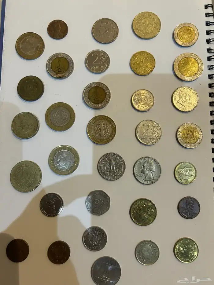 عملات معدنية أمريكية متنوعه 14