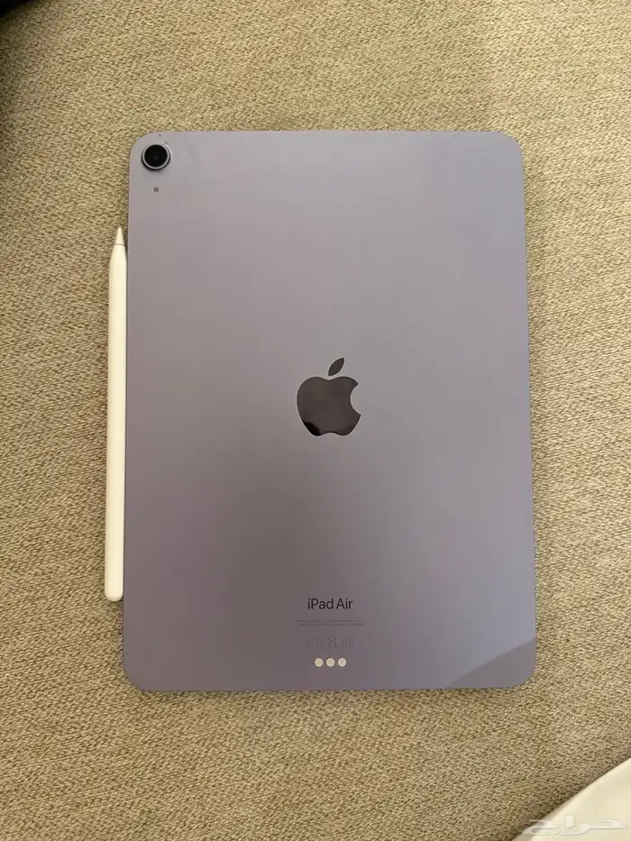 آيباد اير مع قلم وكيبورد من أبل مع الحد 0