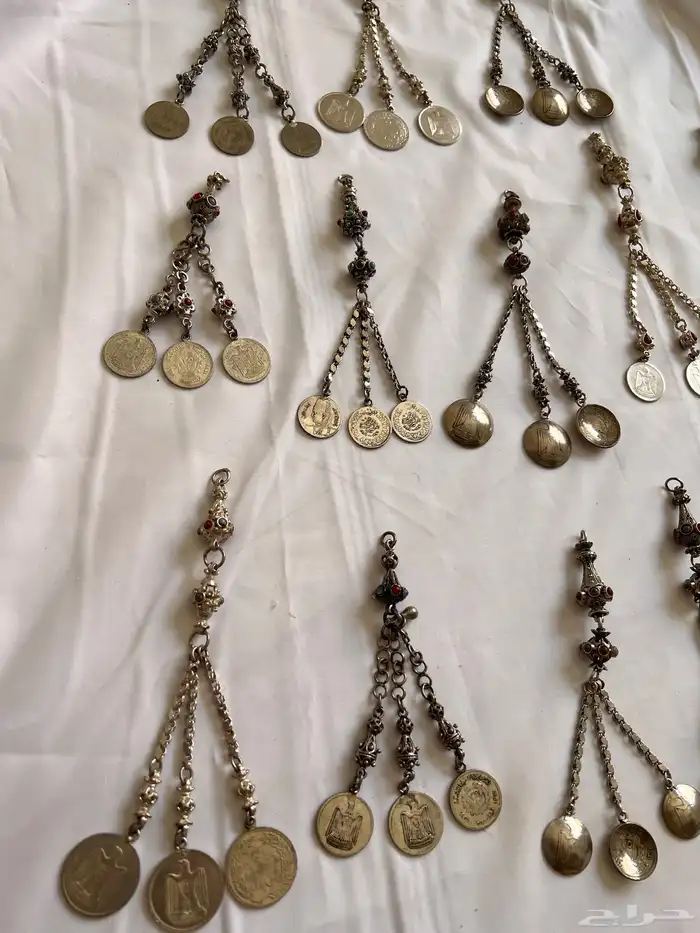 شرابات فضه اصلي حلبي قديم انتيك سبحه مسباح مسابيح فضة شراب 2
