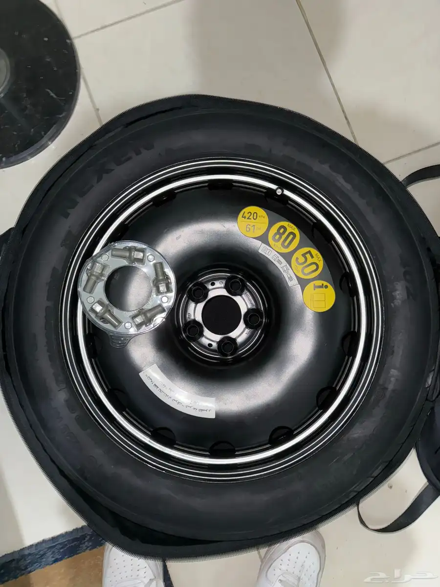 جنط سبير فيراري و مرسيدس Ferrari spare tire   Mercedes 0