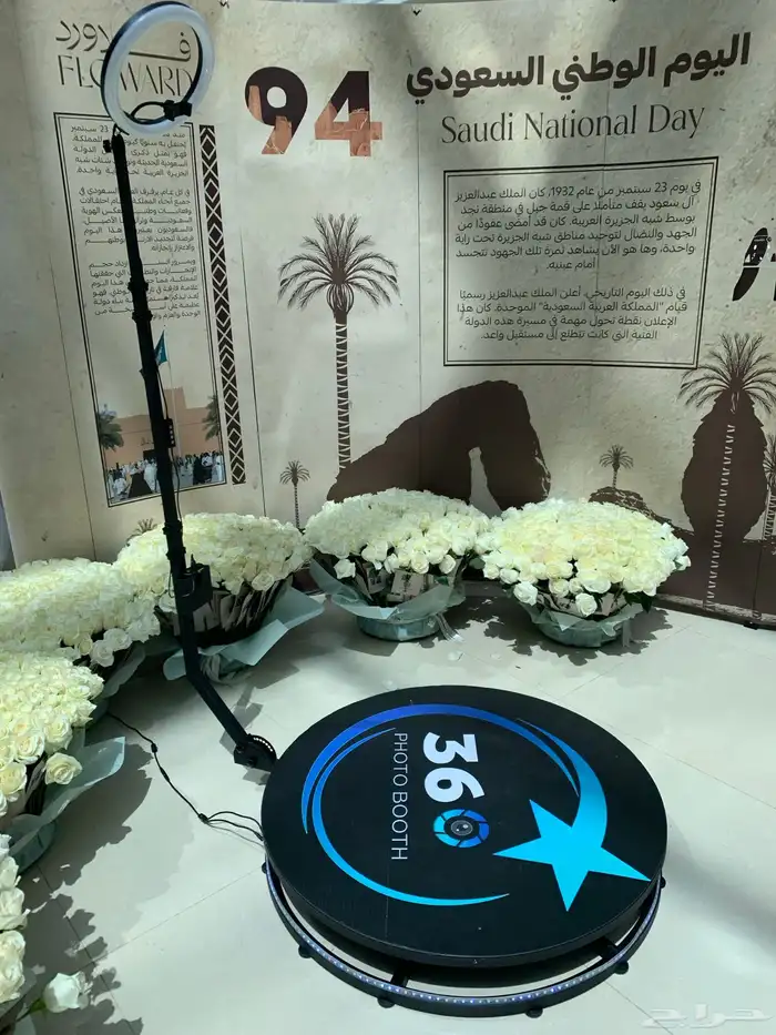 ايجار جهاز فوتو بوث 360درجه 6