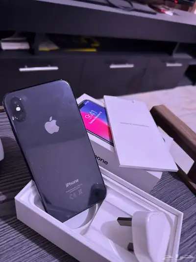 ايفون اكس اسود   iPhone X 64 GB black 0