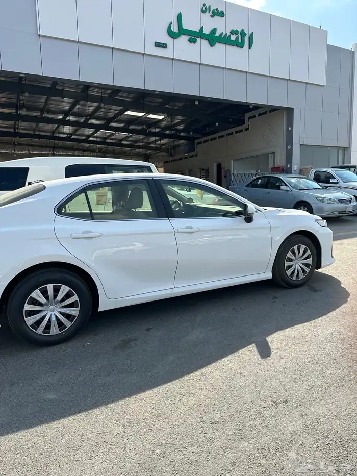 كامري 2024 استاندر طيس سعودي اصفار كاش وبنك 6