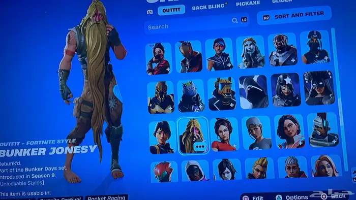 حساب فورت نايت 1