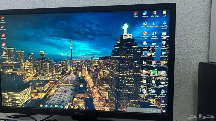 شاشة شركة بينكيو 60 هرتز تعدم بدقة 1080 جديدة ما كملت شهر 1