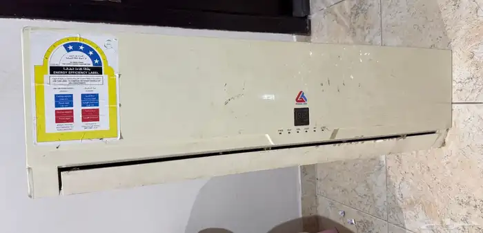 مكيف سبليت الماكينة الداخلية مع الريموت وقطعة نحاس 3 متر 0