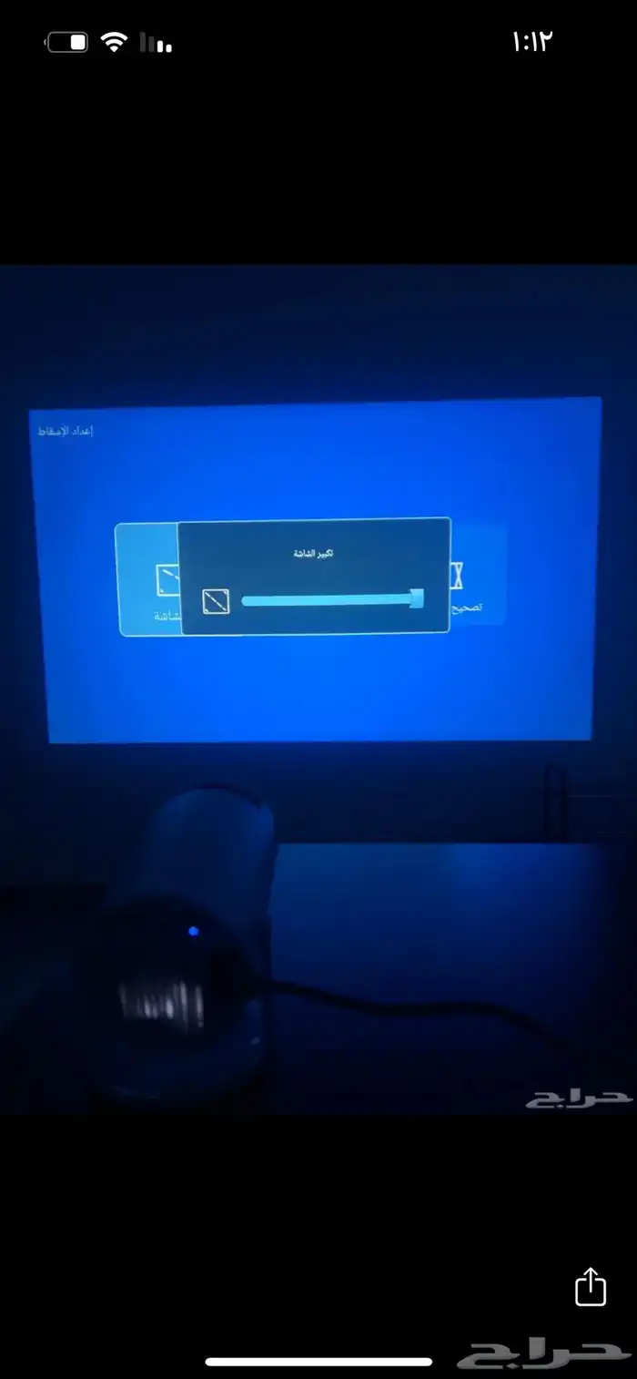 بروجكتر نوع اصلي  ULTRA HD مع ريموت و سلك كهرب 7