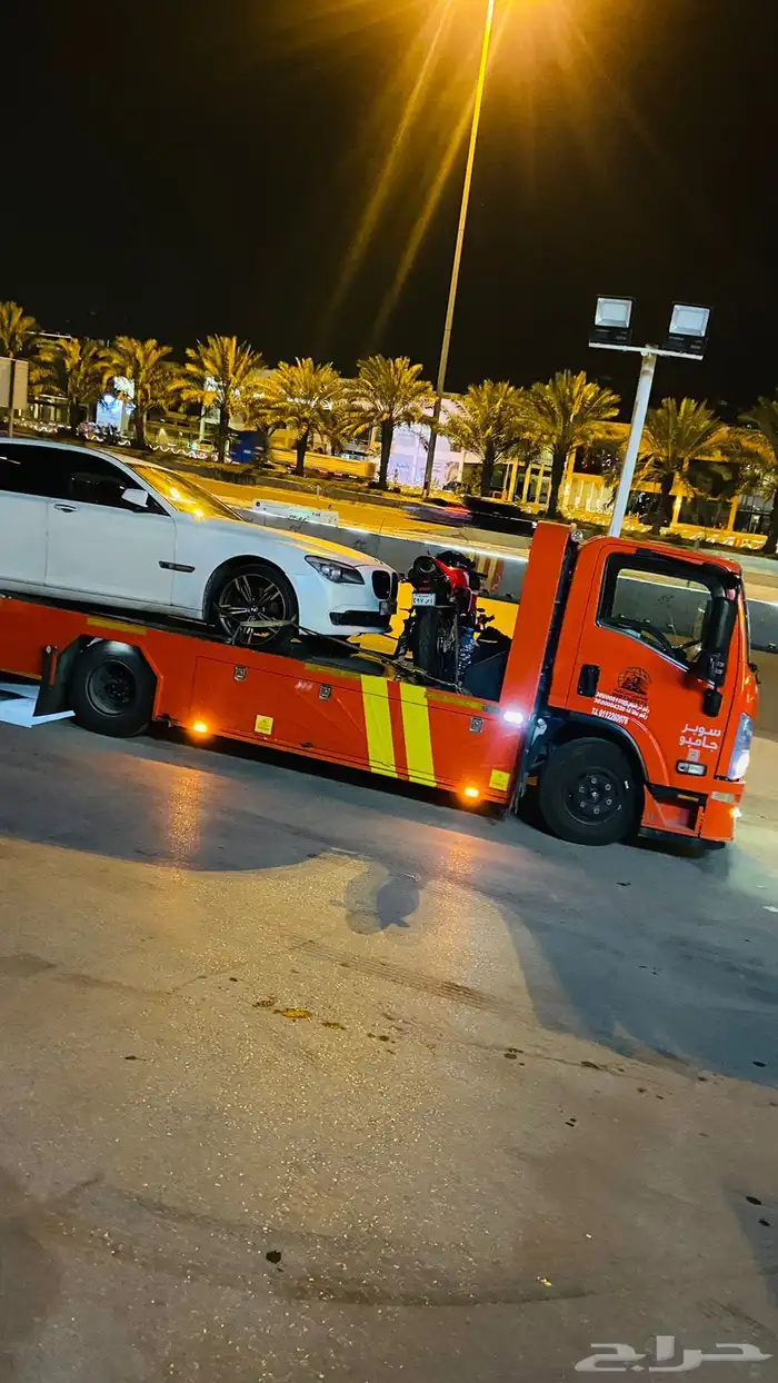 سطحة الرياض إلى جدة العلا لنقل الدبابات والسيارات 0