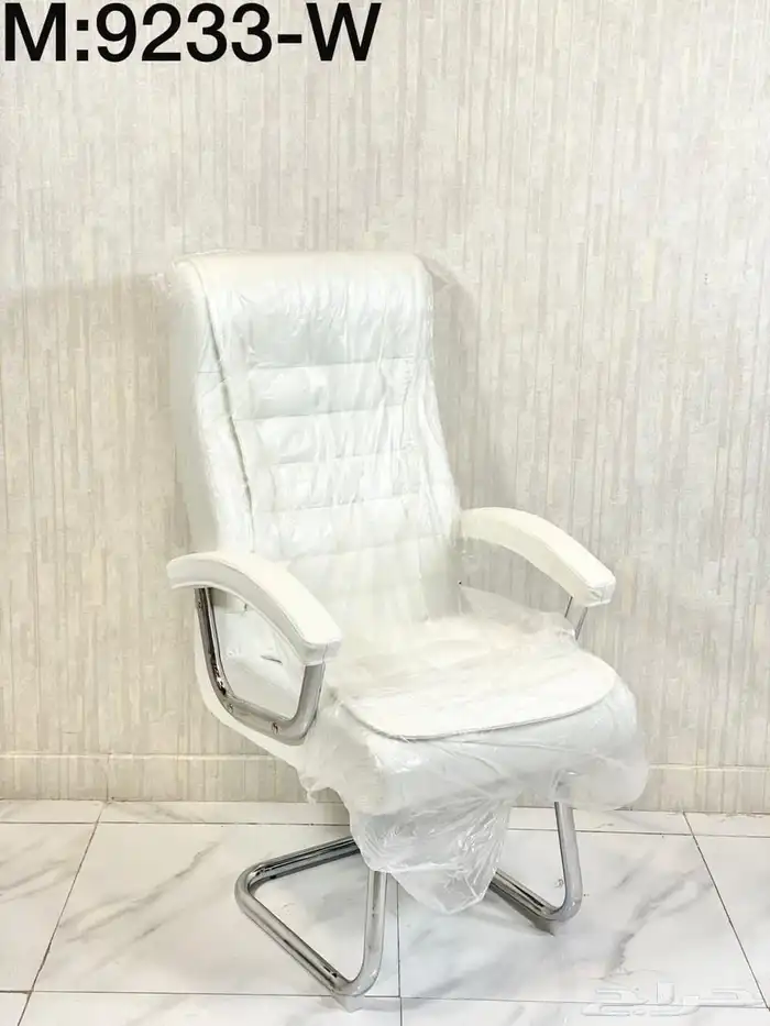 مودرن فخم مكتب ابيض إداري دولاب مكتبي طاولة خدمة كرسي و كنب 35