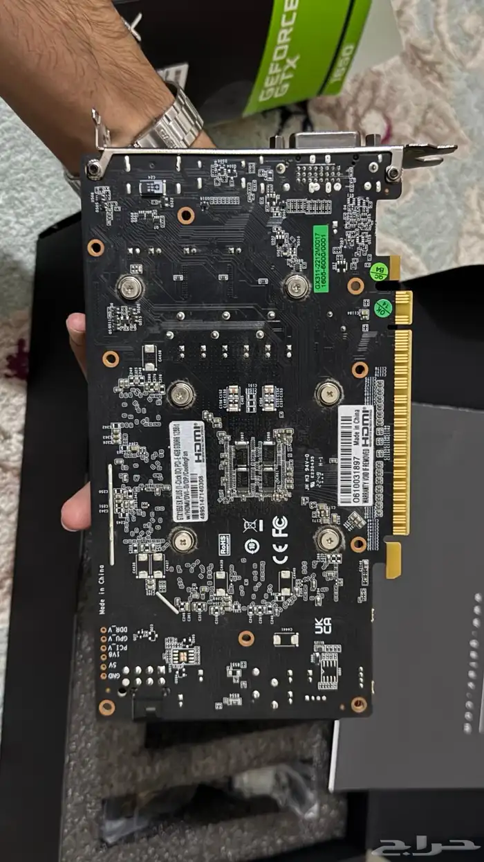 كرت شاشة GTX1650 6