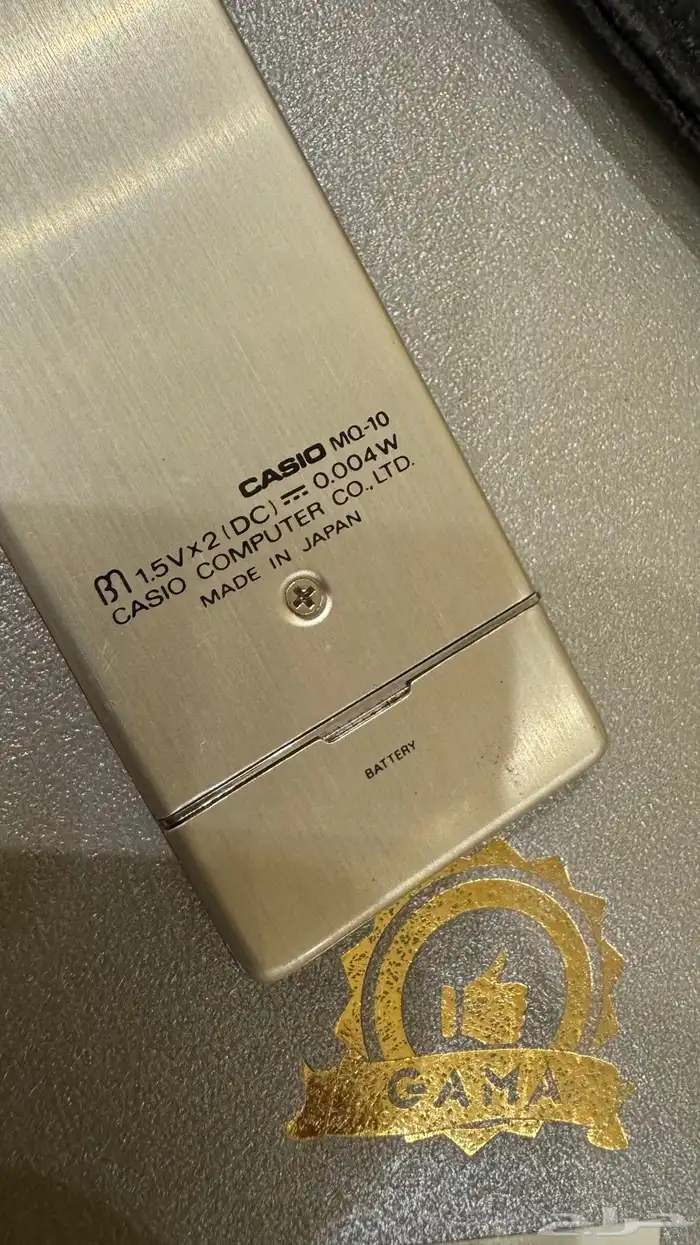 حاسبة casio اصدار نادر . 4