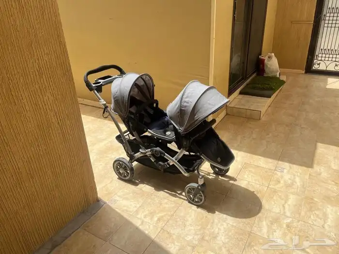 عربة اطفال مزدوجة Contours stroller 1