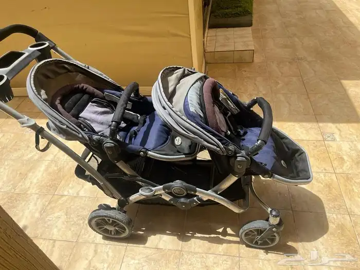 عربة اطفال مزدوجة Contours stroller 3
