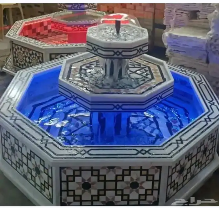 نوافير من الرخام الطبيعي 3