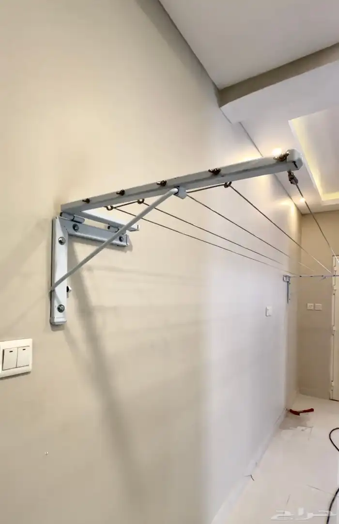 منشر ملابس قابل للطي- تركيب وتوصيل مجانا 1