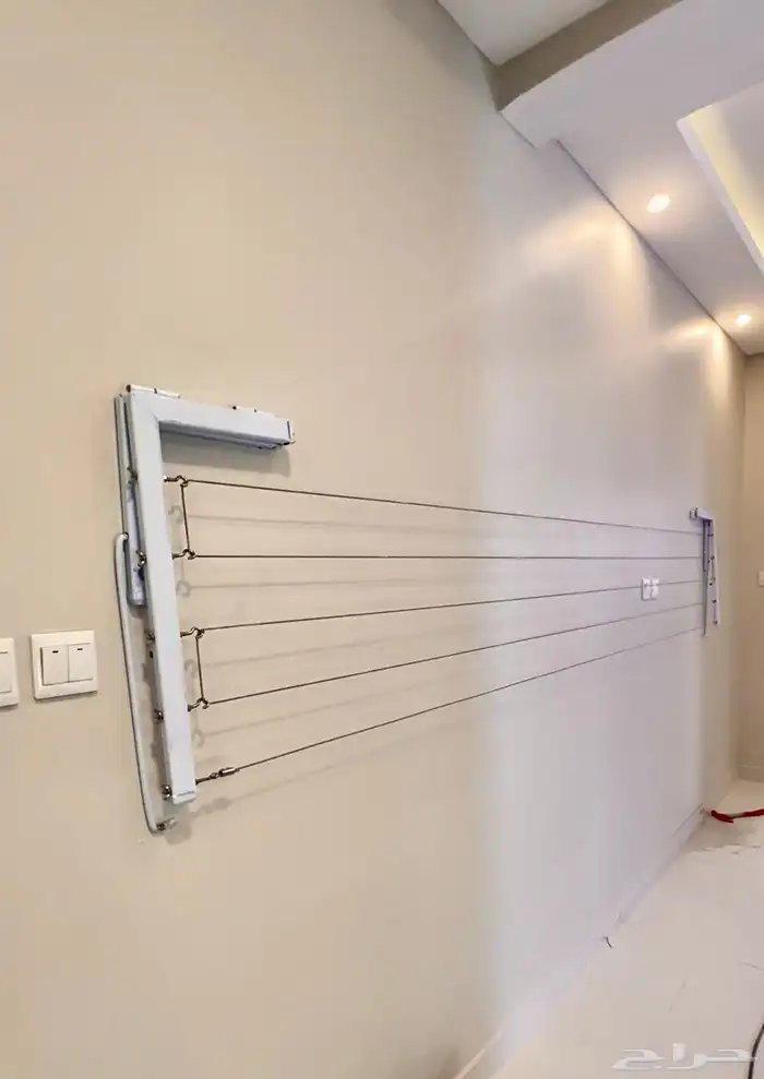 منشر ملابس قابل للطي- تركيب وتوصيل مجانا 0