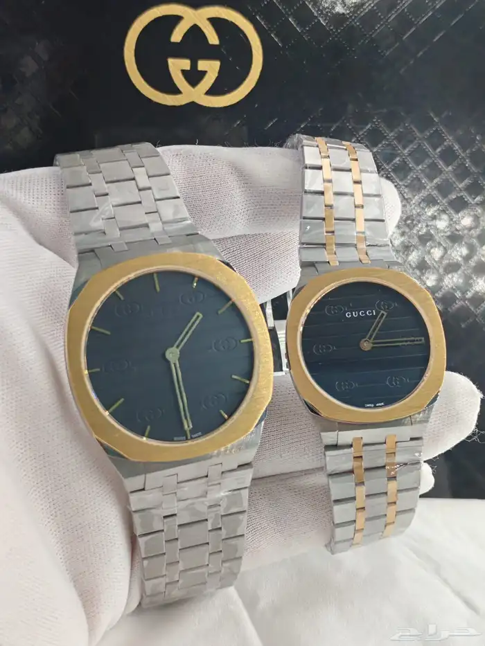 ساعة قوتشي رجالي ونسائي 0