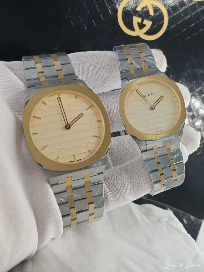 ساعة قوتشي رجالي ونسائي 5