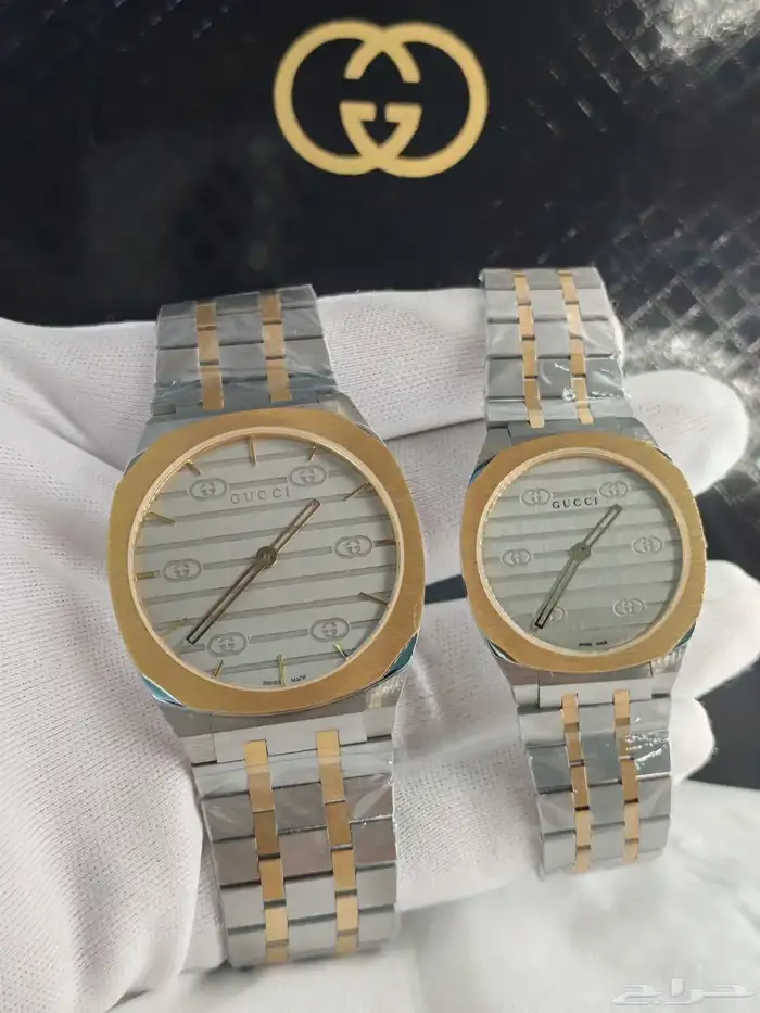 ساعة قوتشي رجالي ونسائي 2