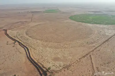 للبيع مزرعه 4 صكوك الكترونيه بالخرماء جنوب غرب المذنب 1