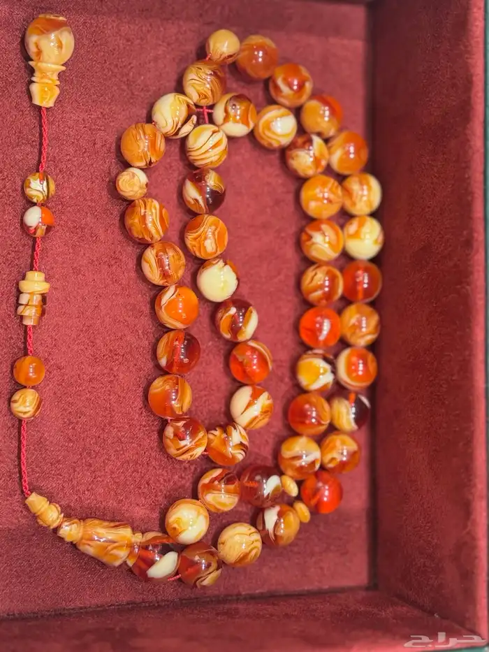 مسباح مستكه مصري فاخر خراطة يدوي 1