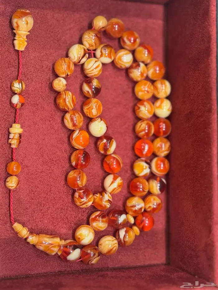 مسباح مستكه مصري فاخر خراطة يدوي 2