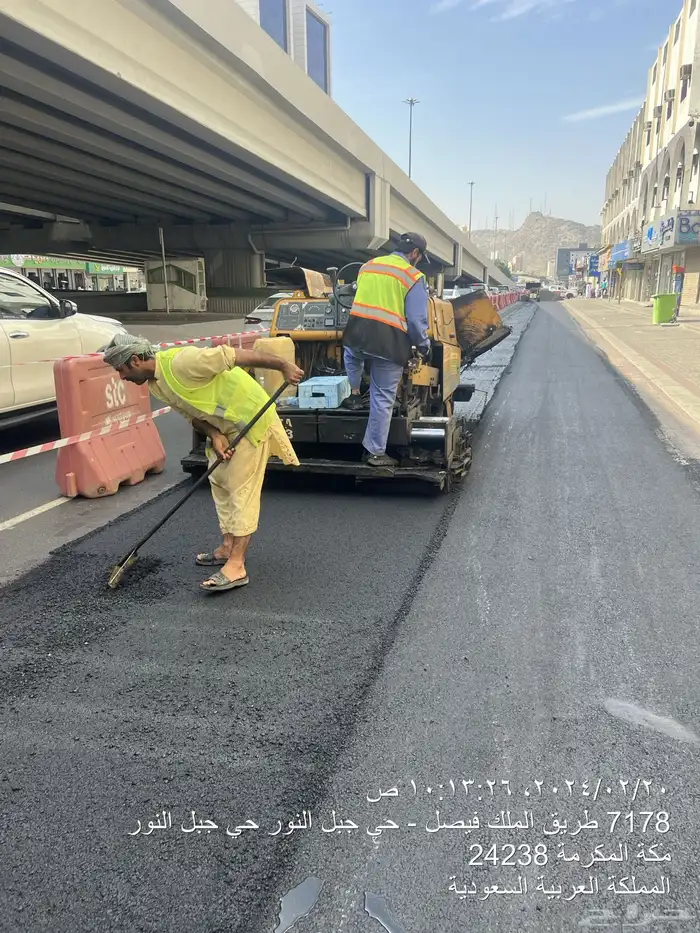 مقاول اسفلت في مكه و تاجير معدات سفلته 14