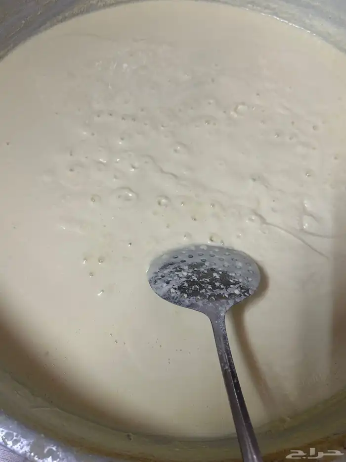 لبن غنم  سمن  بقل 3