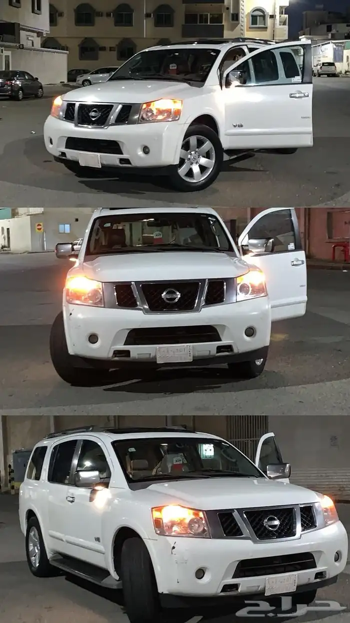 نيسان ارماده 2009 بدون دبل للبدل فقط الان سياره في جده 4