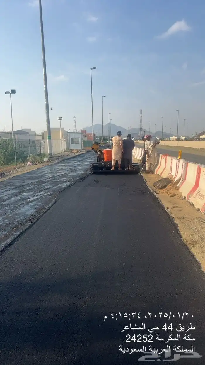 مقاول اسفلت في مكه و تاجير معدات سفلته 4