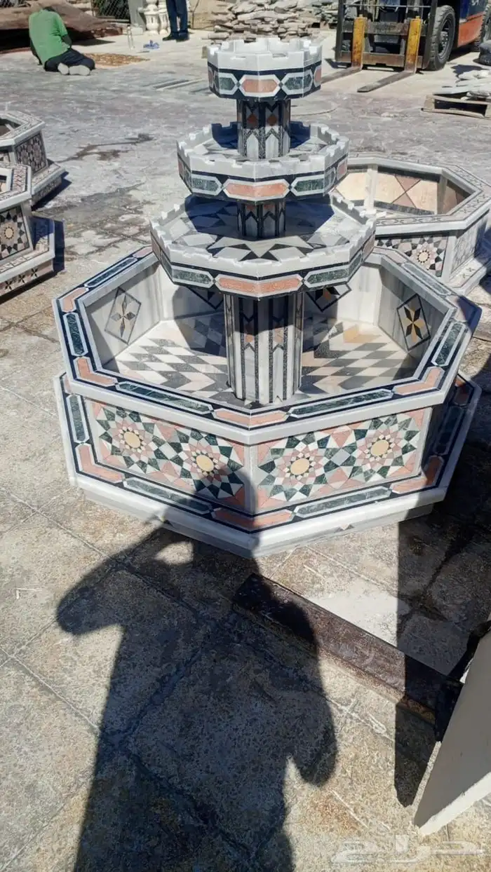 نوافير من الرخام الطبيعي 1