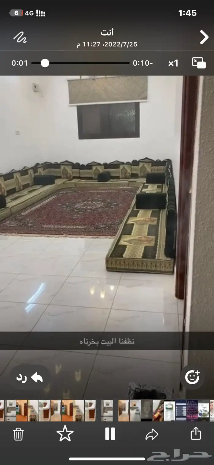 زوليه تركي نظيفه ودور ايجار مفروش 0