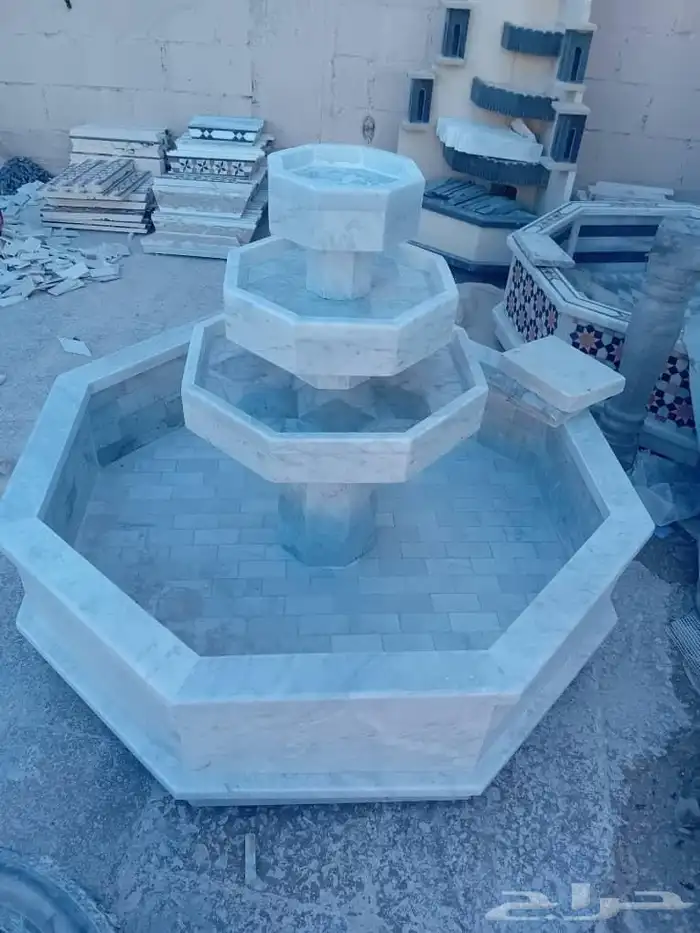 نوافير من الرخام الطبيعي 5