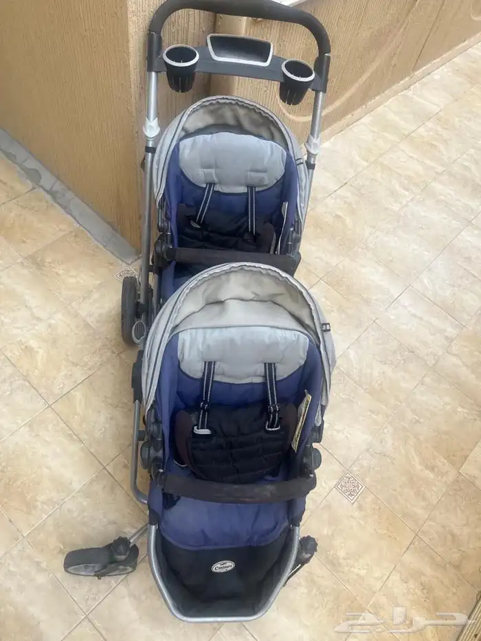 عربة اطفال مزدوجة Contours stroller 11