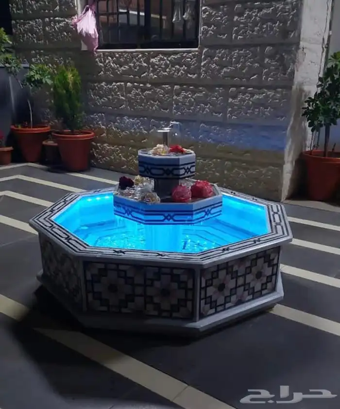 نوافير من الرخام الطبيعي 4