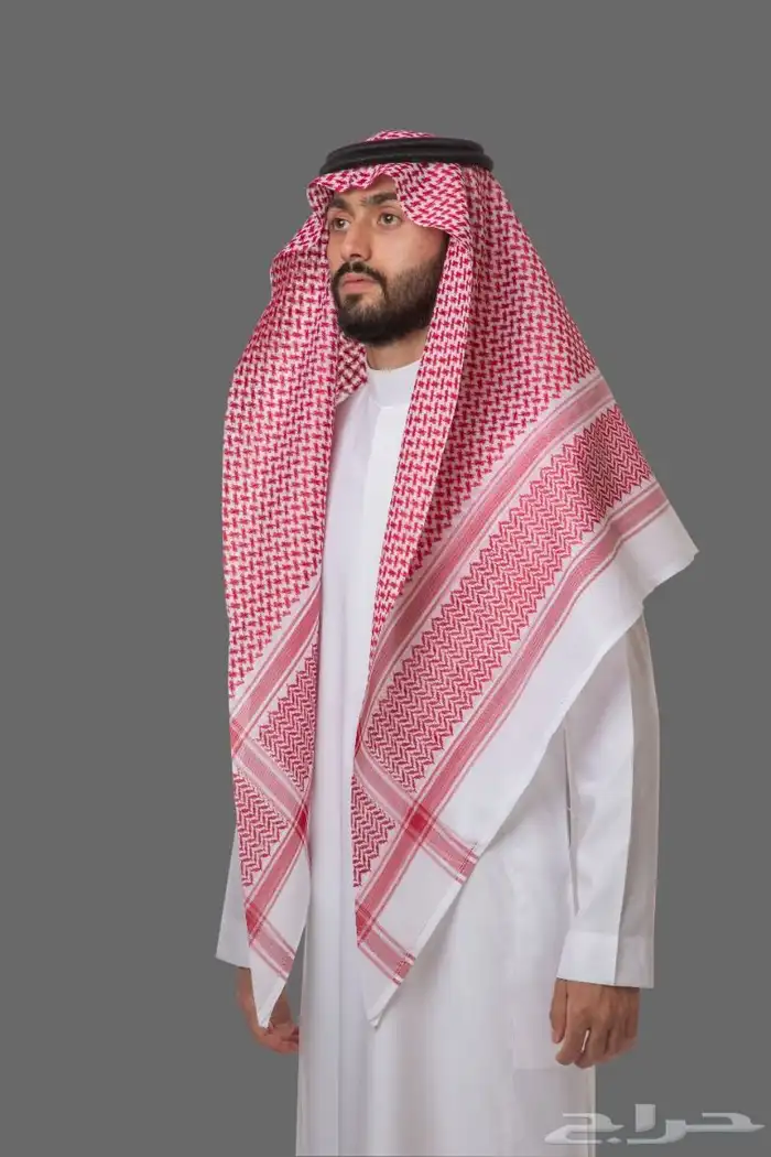 شماغ البسام ديلوكس 7c مقاس 58 قديم ونادر 2
