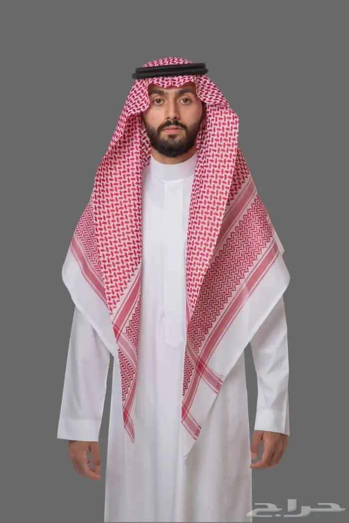 شماغ البسام ديلوكس 7c مقاس 58 قديم ونادر 1